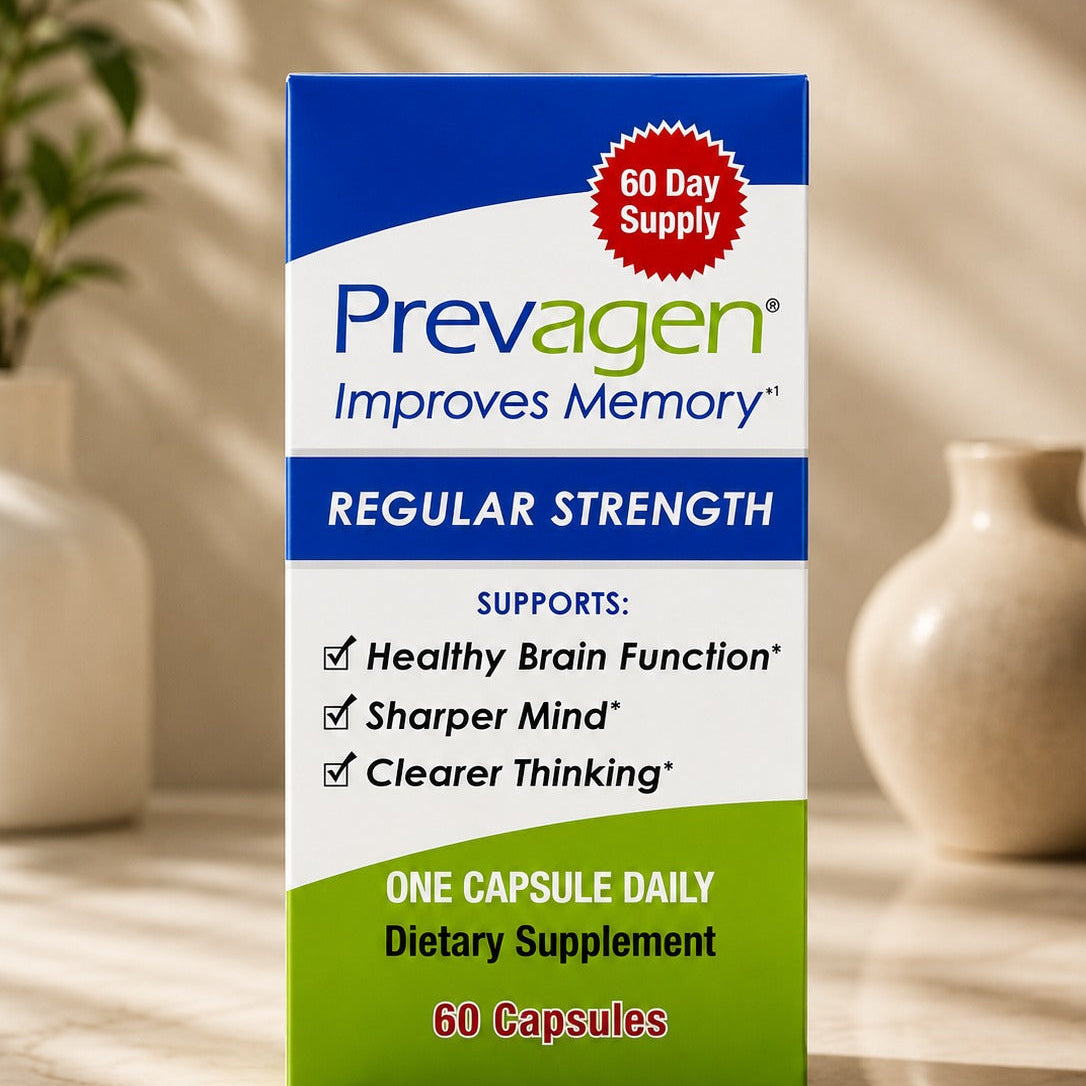 Prevagen Regular Strength Improves Memory Dietary Supplement – 60 Capsules – 60 Day Supply – One Capsule Daily