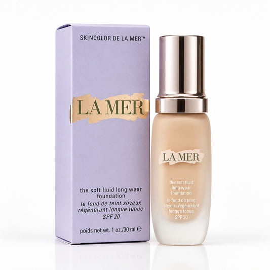La Mer Skincolor de La Mer Soft Fluid Long Wear Foundation SPF 20 30 mL – Luxury Liquid Foundation – New in Box