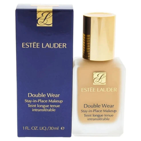 Estée Lauder Double Wear Stay-in-Place Foundation 1W1 Bone 1 oz / 30 mL – Long-Wear Liquid Foundation
